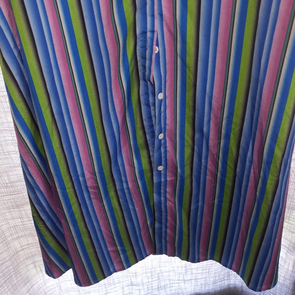 Pre-owned condition good  size extra  large  button  down  dress short sleeve - Picture 5 of 8